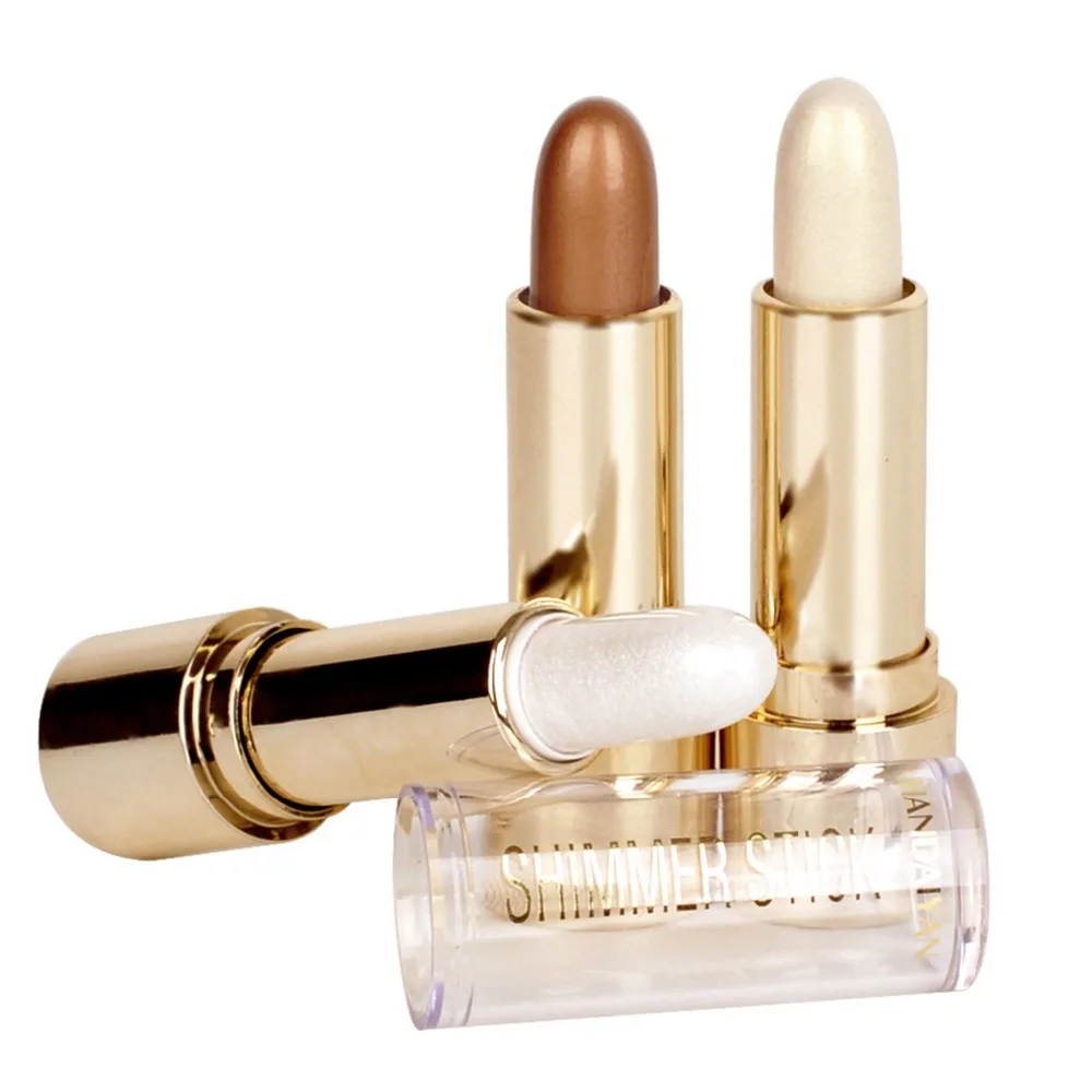 Фирменный мягкий Блестящий Хайлайтер для основы бронзант контур ручка макияжа 3D