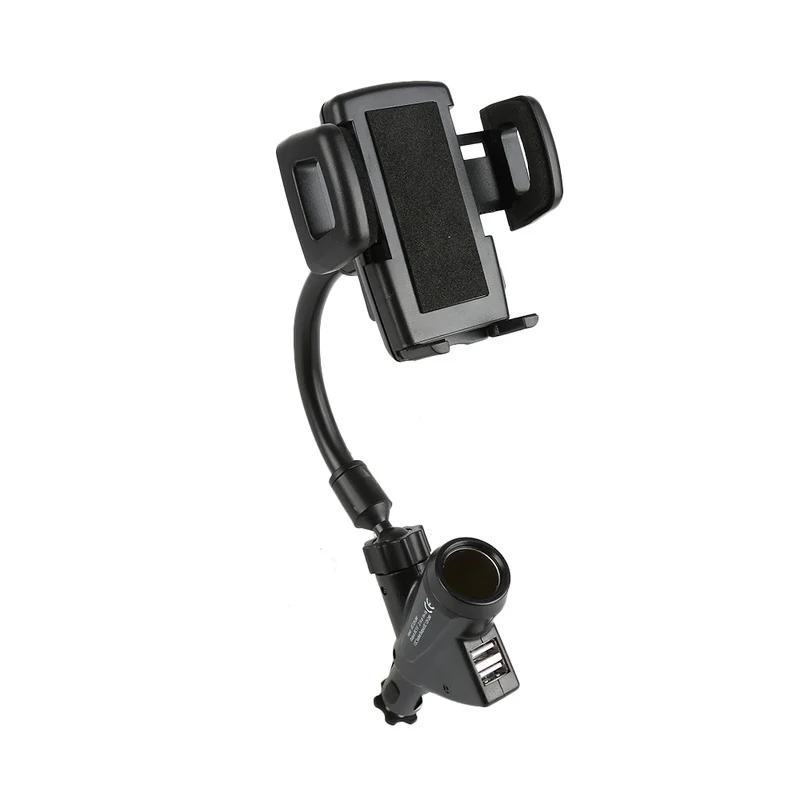 1 шт. универсальное автомобильное зарядное устройство с двумя USB портами