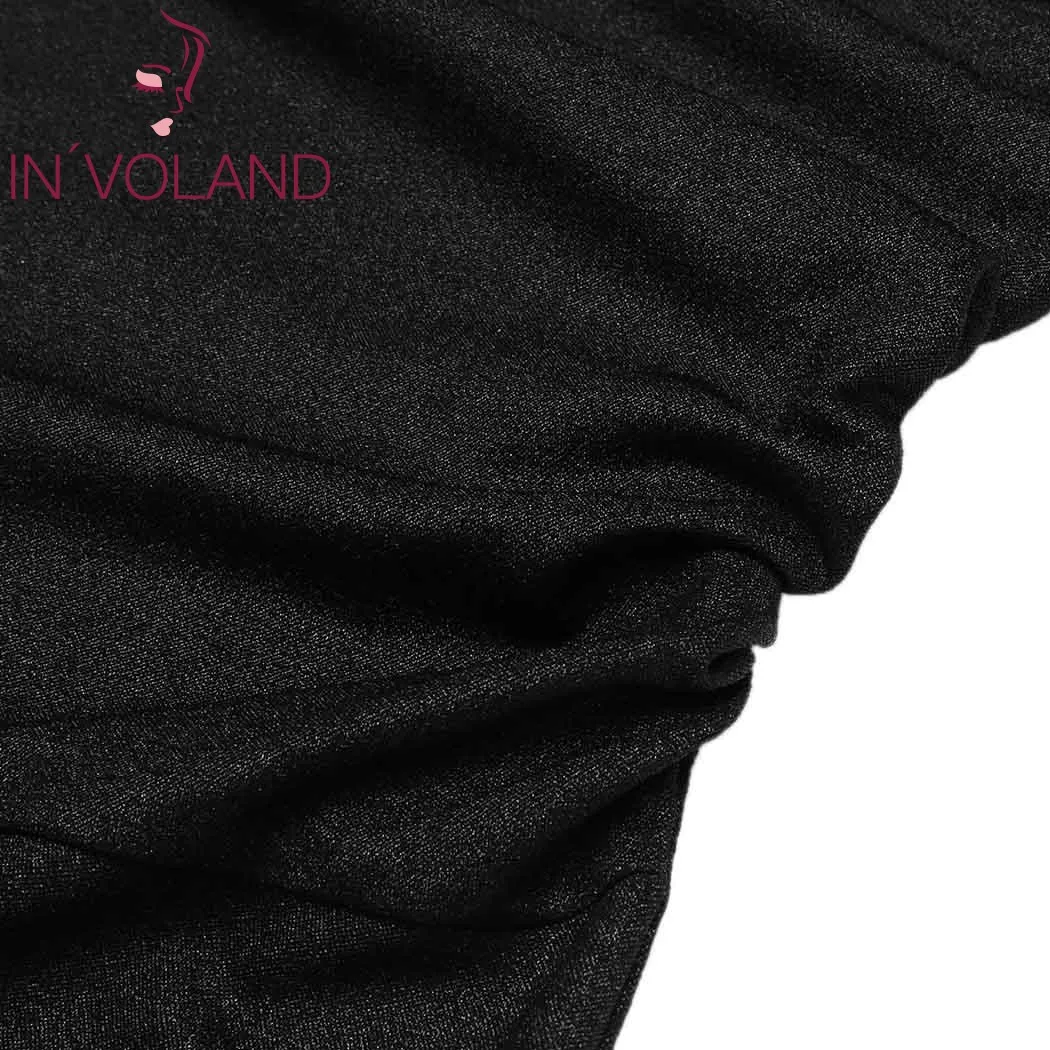 IN'VOLAND женское облегающее платье карандаш большого размера с рукавом крылышком