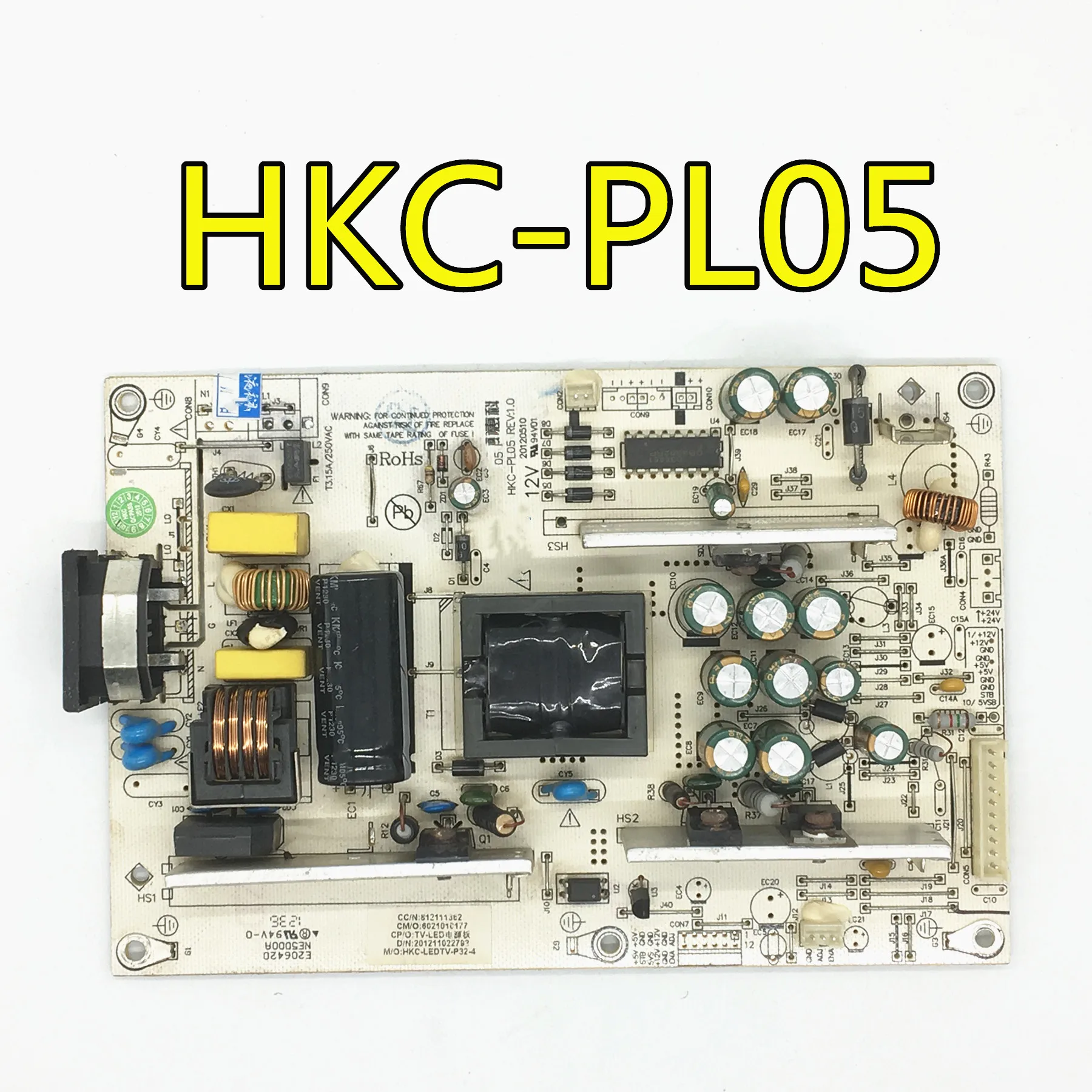 100% тест для L32A3 HKC-PL05 812120077 HKC-LEDTV-P32-8 плата питания | Электроника