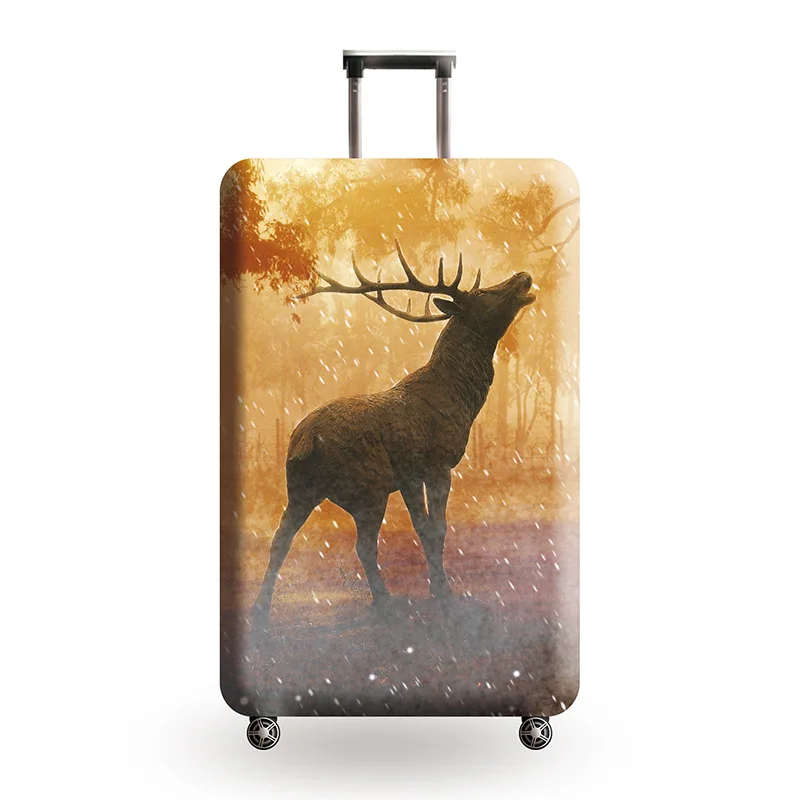 Лидер продаж Модный Эластичный тканевый защитный чехол для багажа диагональ