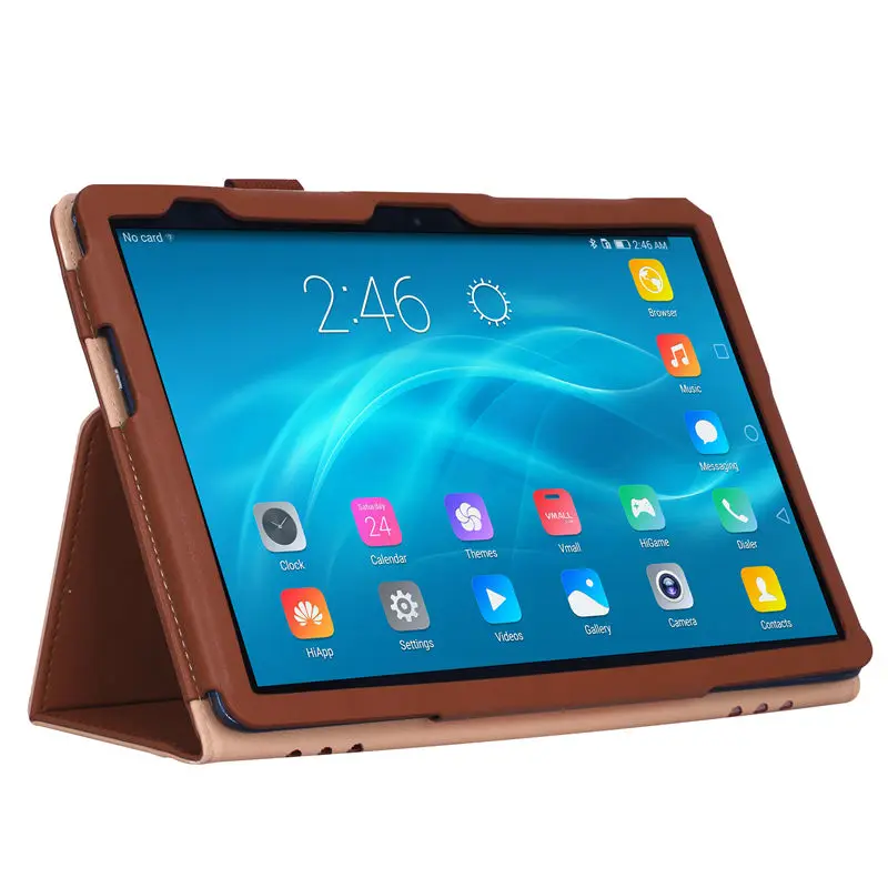 Роскошный чехол для huawei MediaPad T5 10 AGS2-W09/L09/L03/W19 10,", чехол для планшета из искусственной кожи, чехол-подставка+ пленка+ ручка
