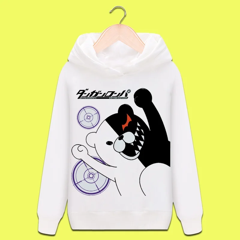 Высокое качество, унисекс, аниме, косплей, Danganronpa: Trigger Happy Havoc monokuma Naegi Makoto kirigri Kyouko, толстовка с капюшоном, пуловер - Цвет: 12