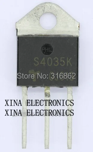 Оригинальный комплект электронной композиции S4035K S4035 35A 400V TO-218 ROHS 5 шт./лот Бесплатная доставка
