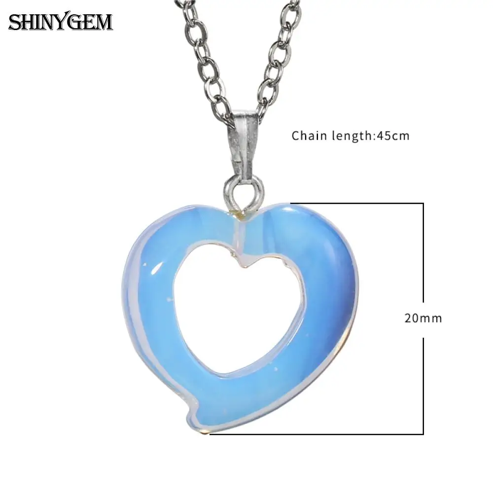 SHINYGEM Модные подвесные ожерелья Moonstone золотистый ожерелье с песком 1 шт. оптовая