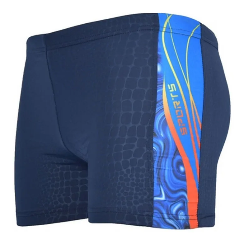 

Hot 2017 Outdoor Summer swimming trunks Adult professional sport quick-drying comfortable breathe freely swimming men's boxer