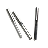 3pcs 6 032mm 2 straight flutes milling cutters wood tools cnc solid carbide router bits setend mill cutter