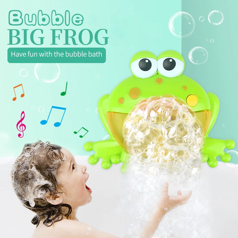 bath toys bathing spouts bubble crabs frog octopus whale foaming machine bathroom oyuncak for children water swimming shower kid free global shipping