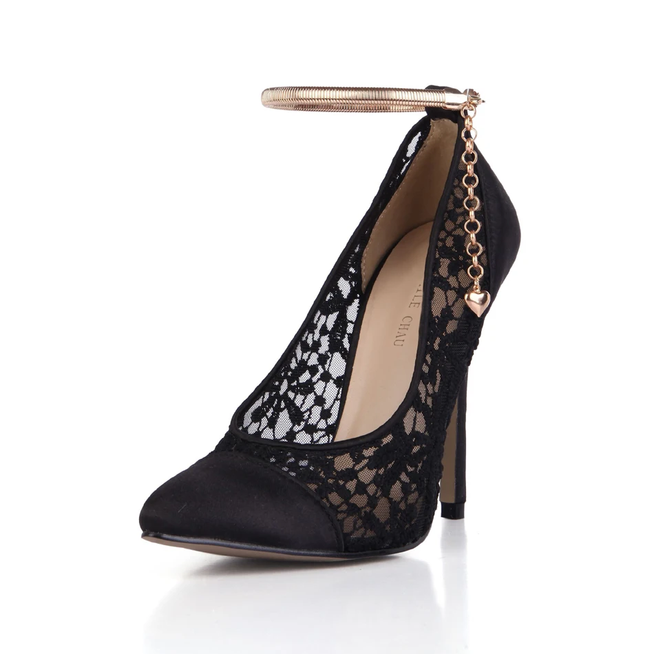 Новинка 2017 года слоновая кость Сексуальная Свадебная обувь Для женщин туфли с