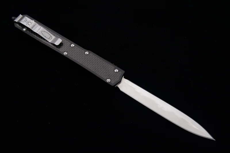 Beli JUFULE OEM MK2 II D2 Pisau Serat Karbon Aluminium Menangani Berkemah Bertahan Hidup Luar Ruangan Buah EDC Berburu Alat Taktis Pisau Dapur