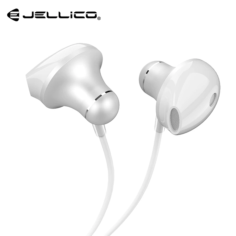 Jellico в ухо стерео бас спортивные наушники 3 5 мм разъем проводное управление HiFi