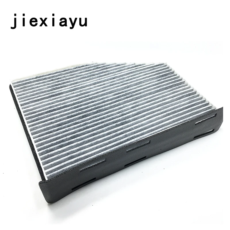 УГЛЕРОДНЫЙ воздушный фильтр для салона Golf Jetta MK5 MK6 Passat B6 B7L CC Tiguan Caddy EOS Touran Leon 1K1 819 653