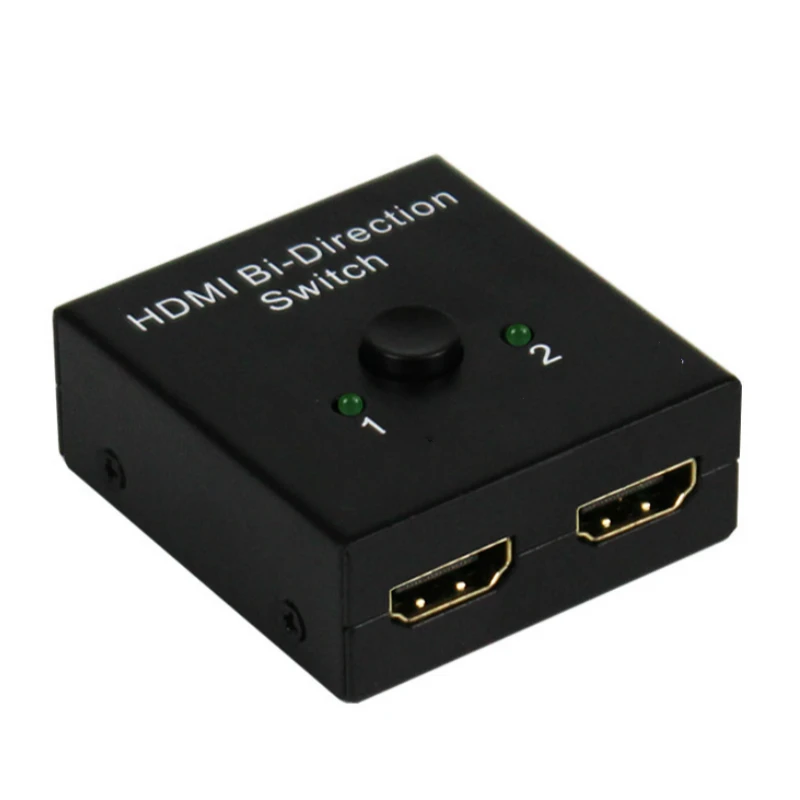 Ultra 4K * 2K HDMI разделитель Full Mini HD 1080p видео аудио переключатель 1x2 разделение 1 вход 2