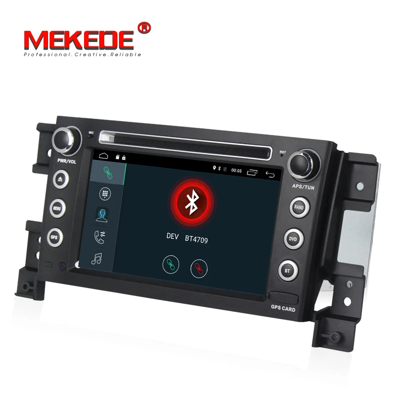 2G ram Android 7 1 четырехъядерный Автомобильный DVD Радио стерео плеер для SUZUKI grand vitara с gps