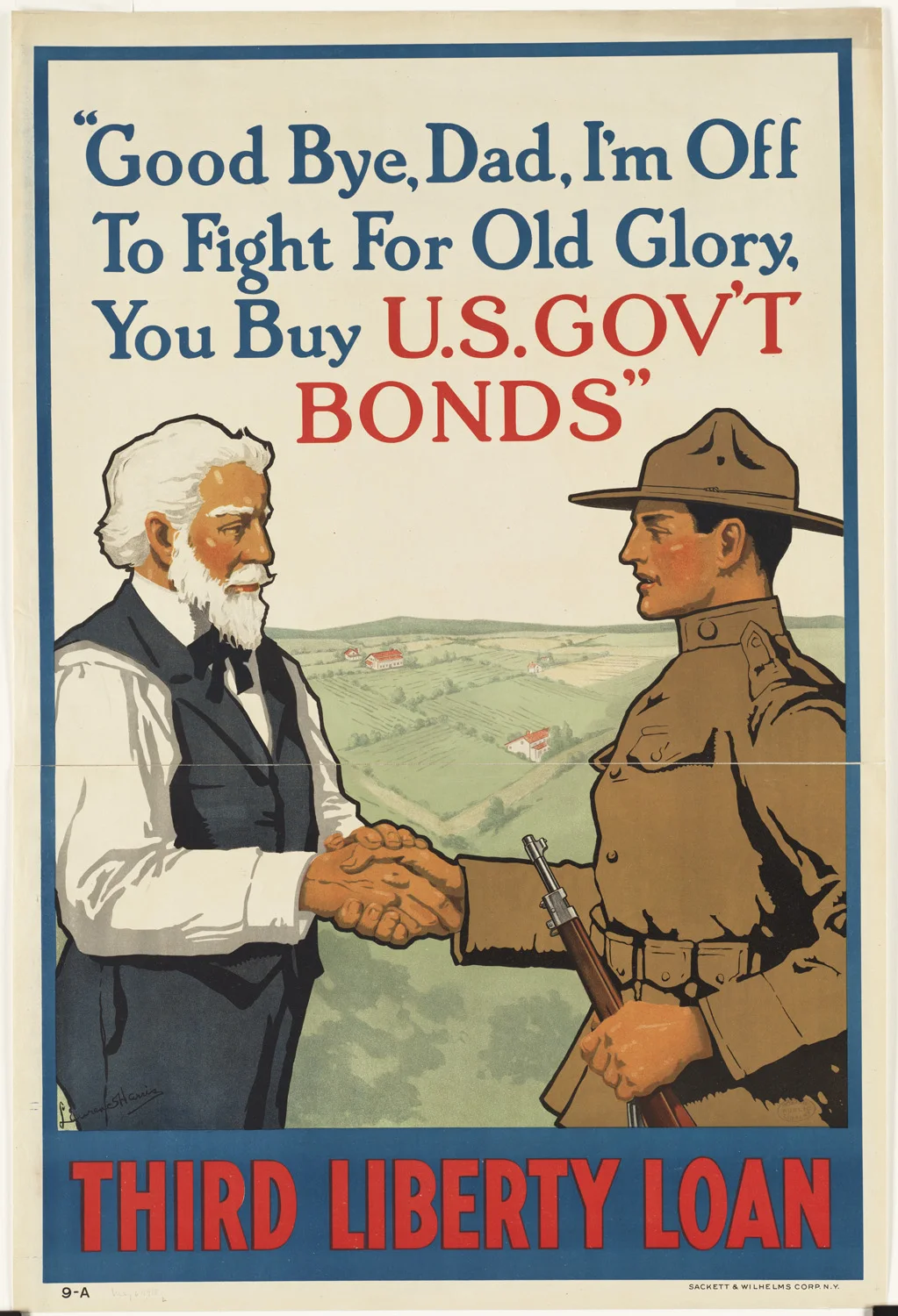 US WW1 WW2 винтажный военный постер годовой ролл вызов классические холщовые картины