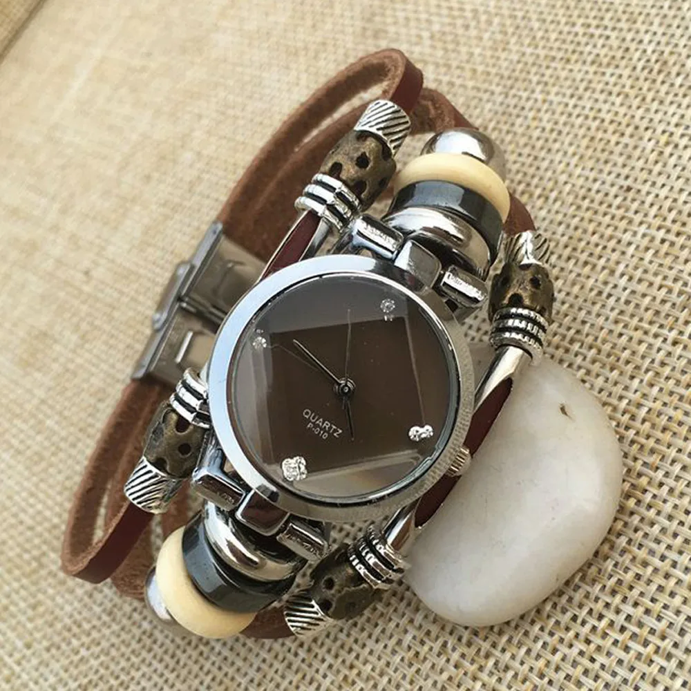 Splendid розового золота со стразами Теплые ремень платье женские часы стильные