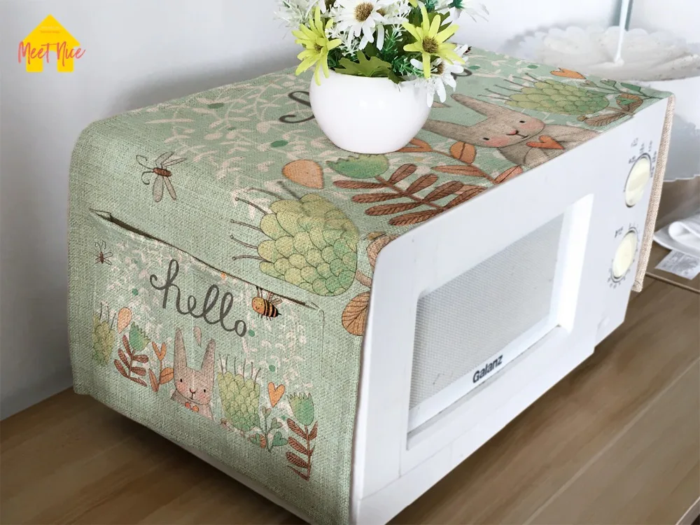 Подходит для хорошего качества с принтом хлопок лен микроволновая печь