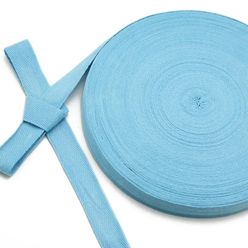 Light blue 3 м/6 м 2 см Мульти Цвет шевронная лента, тесьма тканая хлопчатобумажная швейная оверлок ткань ремень DIY Аксессуары LX514 - Цвет: Light blue