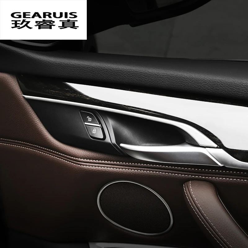 Стильные наклейки из нержавеющей стали для BMW X5 X6 F15 F16 E70 E71|interior bmw x5|interior bmwbmw interior