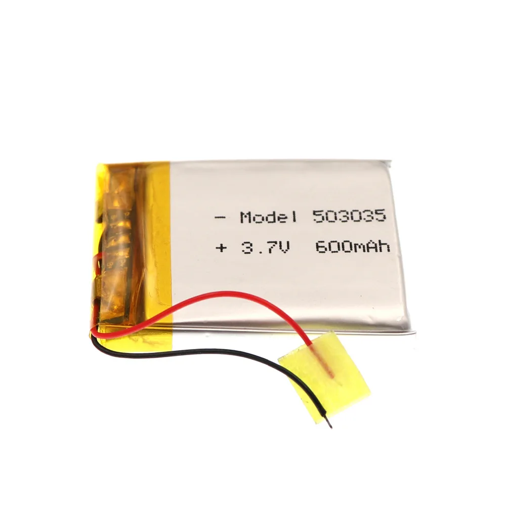 Kedanone 503035 полимерный аккумулятор 500 мА/ч 3 7 V MP3 динамик литий ионный DVR gps mp4