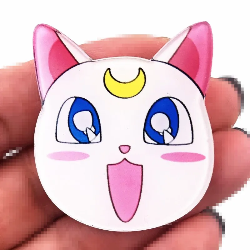 1 шт. милый персонаж Сейлор Мун акриловый значок брошка мультфильм булавка для девочек Подарки на день рождения украшения на футболке рюкзак одежда