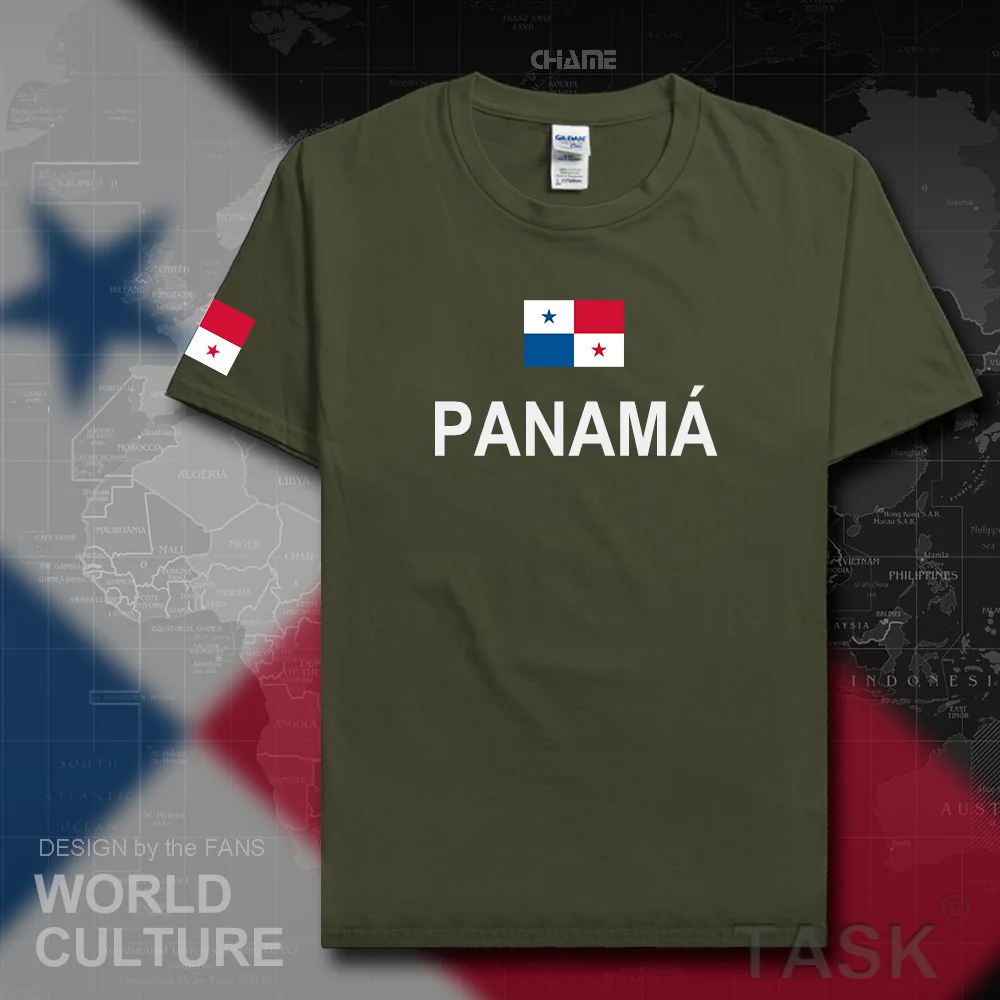 Панама Панамская Мужская футболка Мода 2017 Джерси национальная команда 100% хлопок