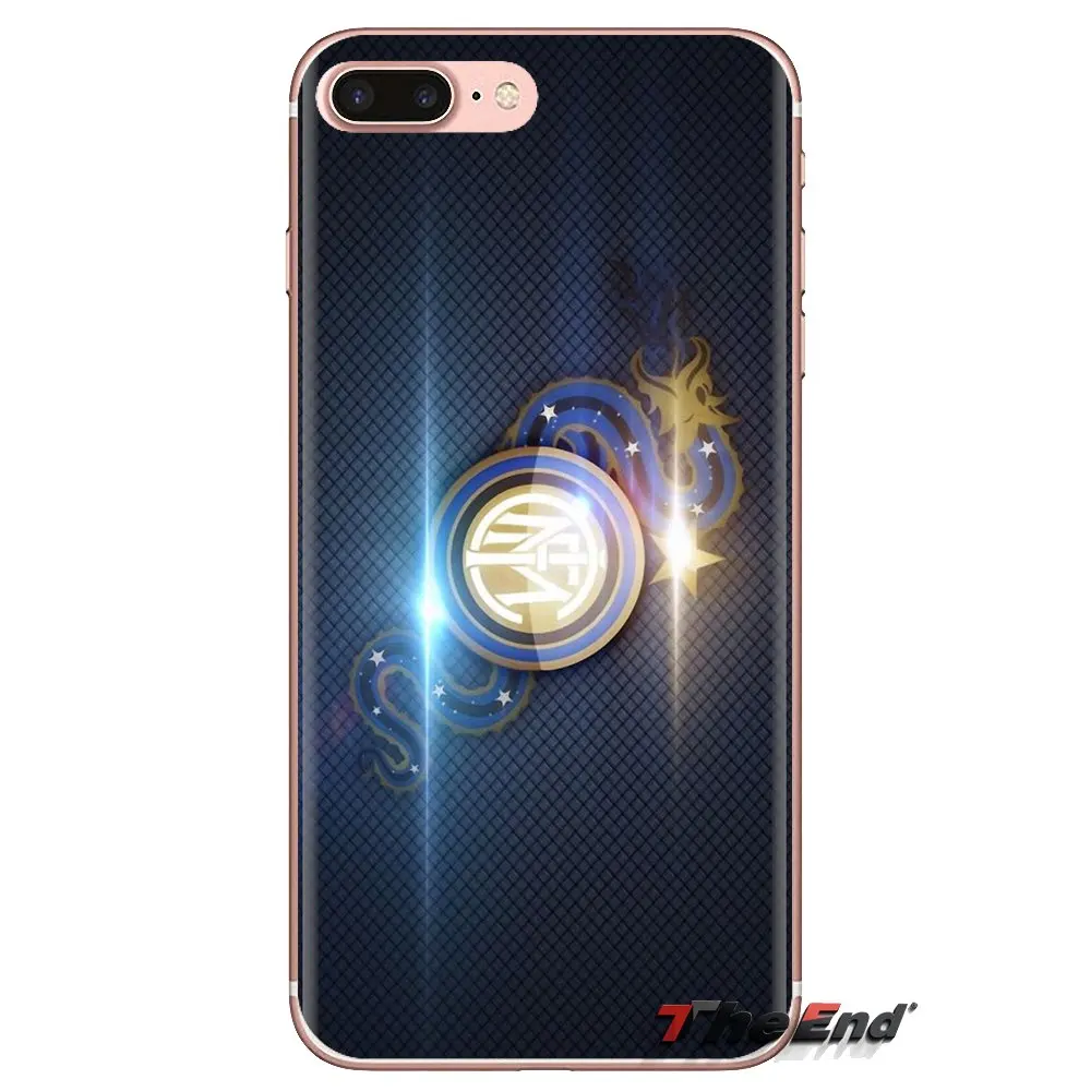 Силиконовый чехол Internazionale FC футбольный логотип для iPod Touch Apple iPhone 4 4S 5 5S SE 5C 6 6S 7 8 X XR