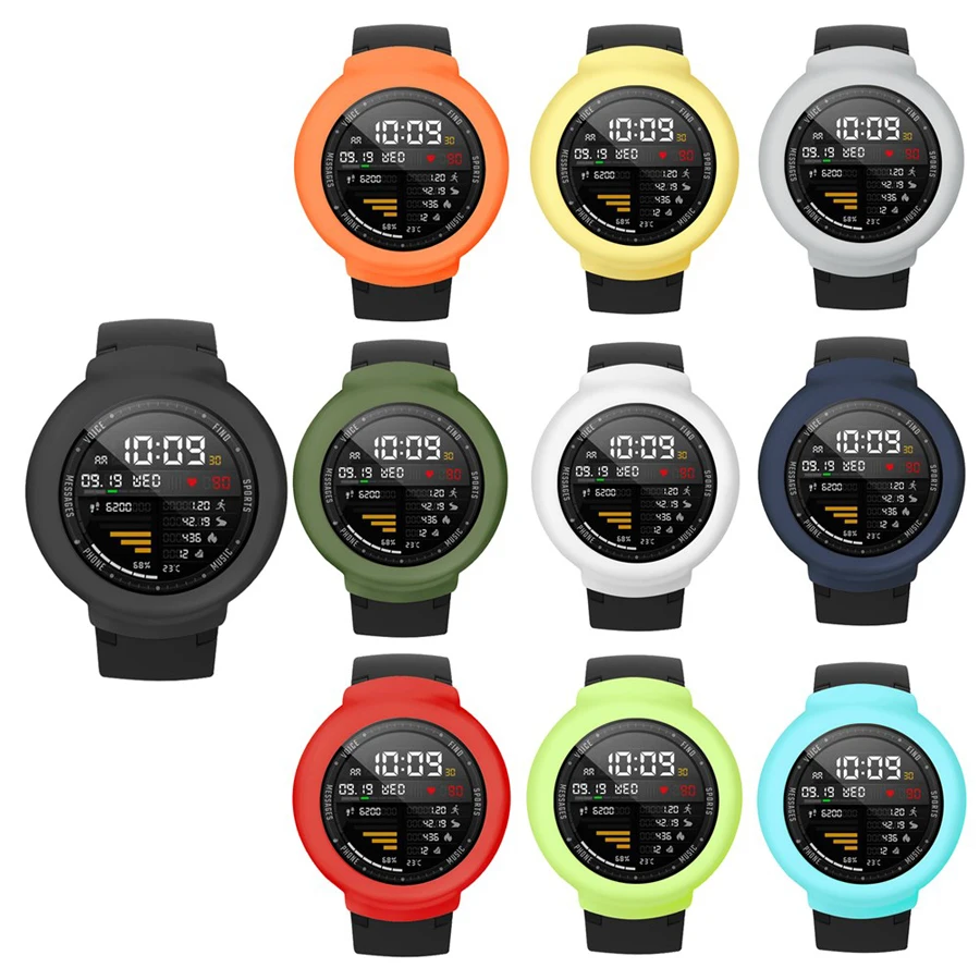 Защитный чехол для Xiaomi Huami Amazfit Verge Watch 3 силиконовый Аксессуары умных