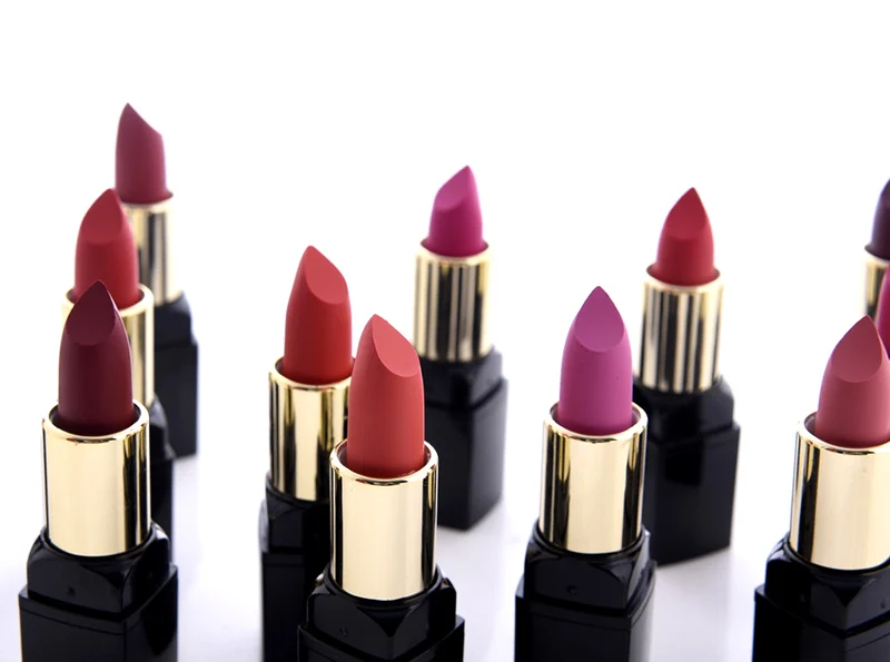 Hengfang бренд губная помада пигмент цвет макияж водонепроницаемый длительный 12 шт.