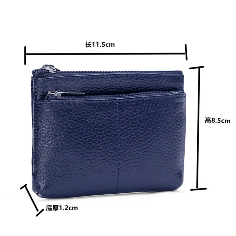 2018 new leather casual short card bag zipper gift coin purse key mini YC002 | Багаж и сумки