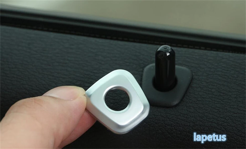 Lapetus Car Inner Door Lock Ring Sequins Decoration Frame Cover Trim 4 Pcs Fit For BMW X1 F48 2016 2017 2018 2019 2020 ABS | Автомобили и
