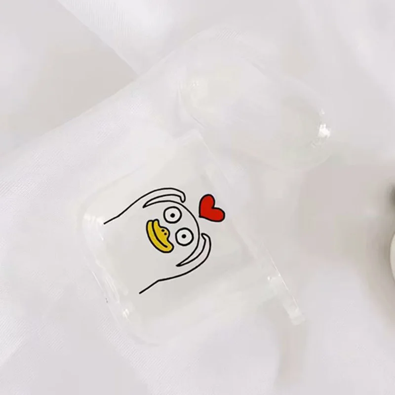 23 Сумки для Air Pods с английскими буквами Дейл чип Дональд Дейзи Мультфильм силиконовый прозрачный чехол для Airpods беспроводные наушники Bluretooth - Цвет: 23