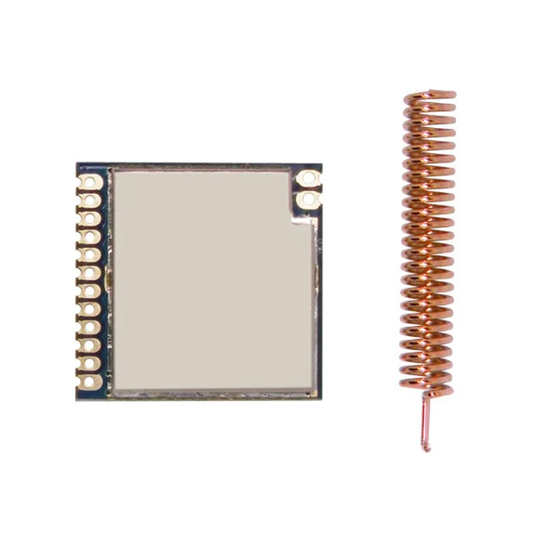 4 шт. RF4463PRO + антенна 433 МГц Si4463 100 мВт 20 дБм 1 5 км анти помеховой передатчик и