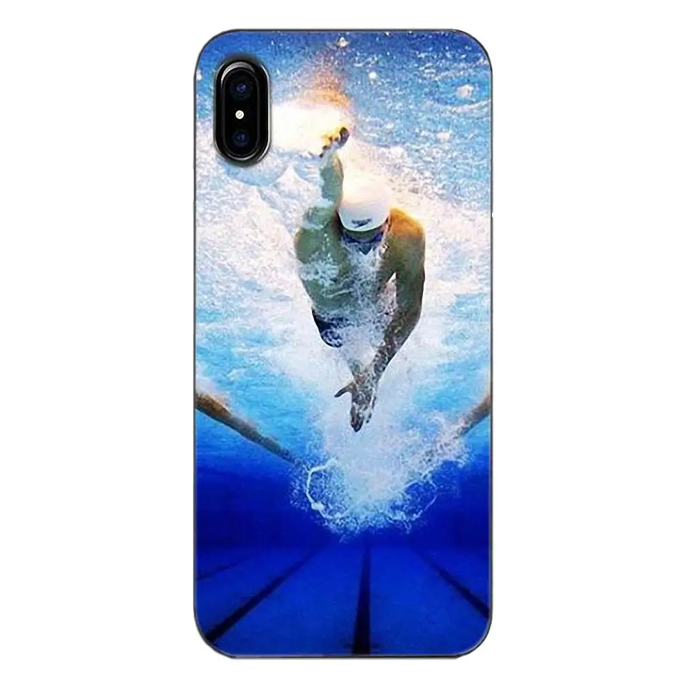 Tpwxnx Чехол для мобильного телефона I Love Swimming Sony Xperia Z Z1 Z2 Z3 Z4 Z5 compact Mini Premium M2 M4 M5 T3 E3 E5