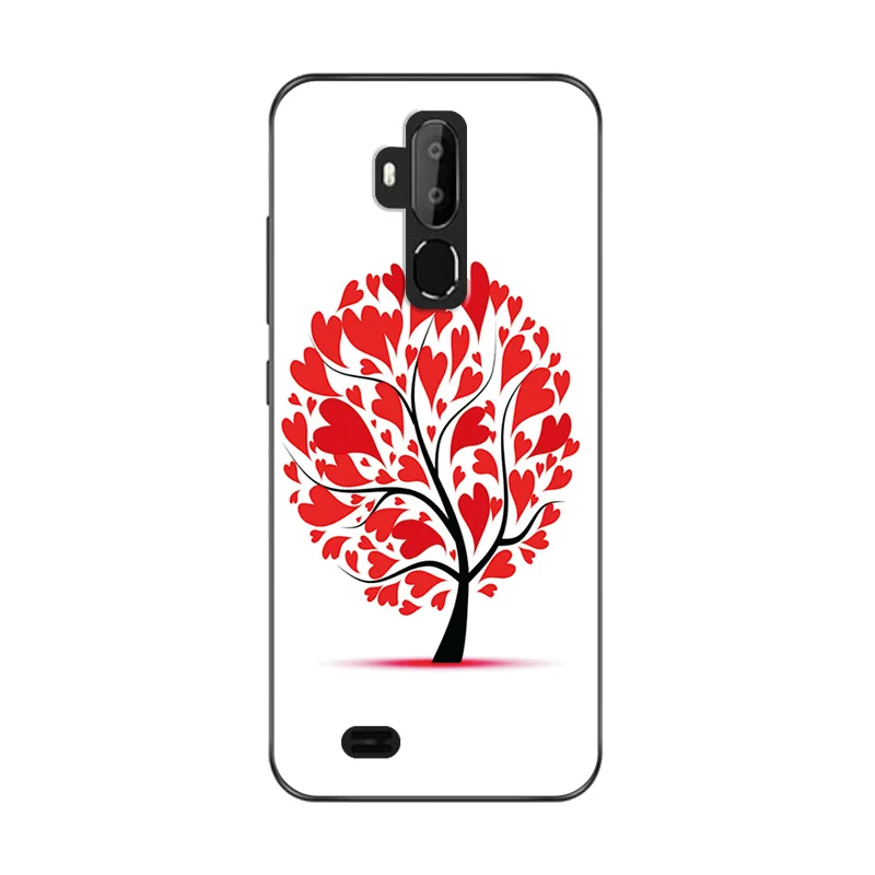 Милый модный чехол для телефона Oukitel C 8 Love Heart, силиконовая задняя крышка для Oukitel C12 Pro, чехол-бампер Oukitel C8 - Цвет: W85