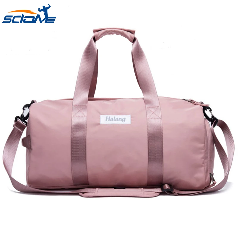 Scione нейлоновые водонепроницаемые спортивные сумки для тренажерного зала женщин