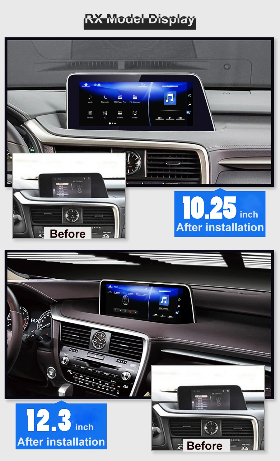 NAVIRIDER автомобильный Android 7,1 мультимедийный плеер для Lexus RX 200t RX200t RX300 RX350 gps Navi maps навигационный плеер Радио стерео