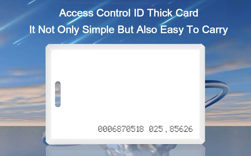 Eseye 5 шт. EM4100 Tk4100 125 кГц карта контроля доступа RFID карты тег стикер брелок маркер кольцо Бесконтактный чип 1,8 мм смарт-карта