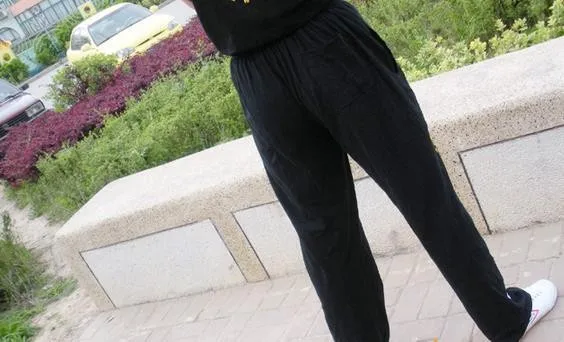Новые штаны Jeet Kune Do из чистого хлопка тренировочные для боевых искусств