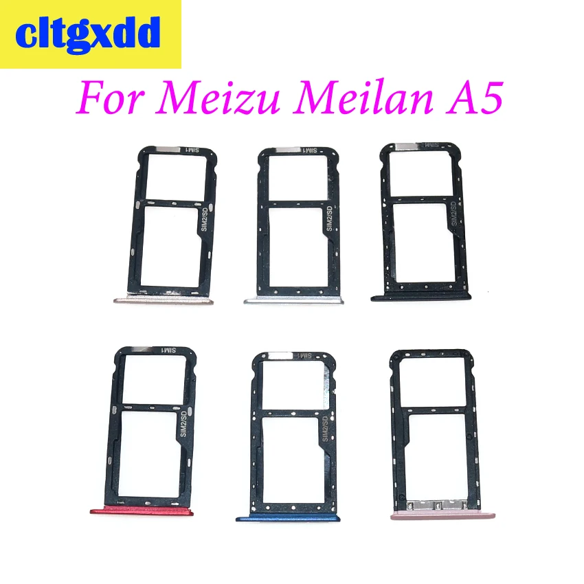 Держатель для Sim карты cltgxdd слот Meizu Meilan A5 M5C M710H мобильный телефон адаптеры