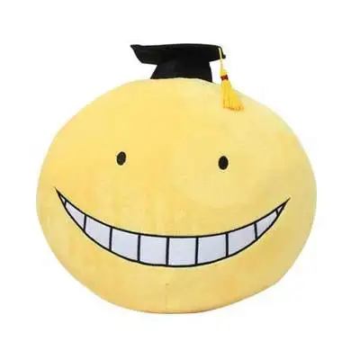 Аниме Korosensei круговой Поддержи Короткие Плюшевые ботинки Подушка убийство классная дети подарок игрушки для детей 30 см - Цвет: A