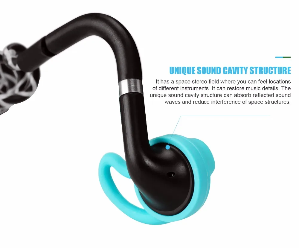 Беспроводные наушники Stick Spring эластичные Bluetooth-наушники прозрачная Музыкальная