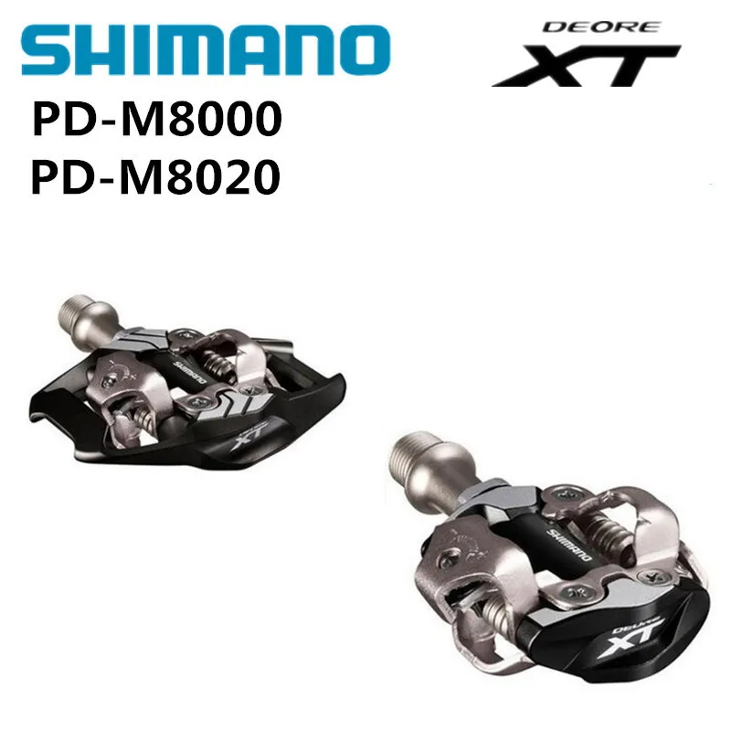 Новинка самоблокирующиеся педали XT PD M8000 M8020 SPD для горных велосипедов запчасти