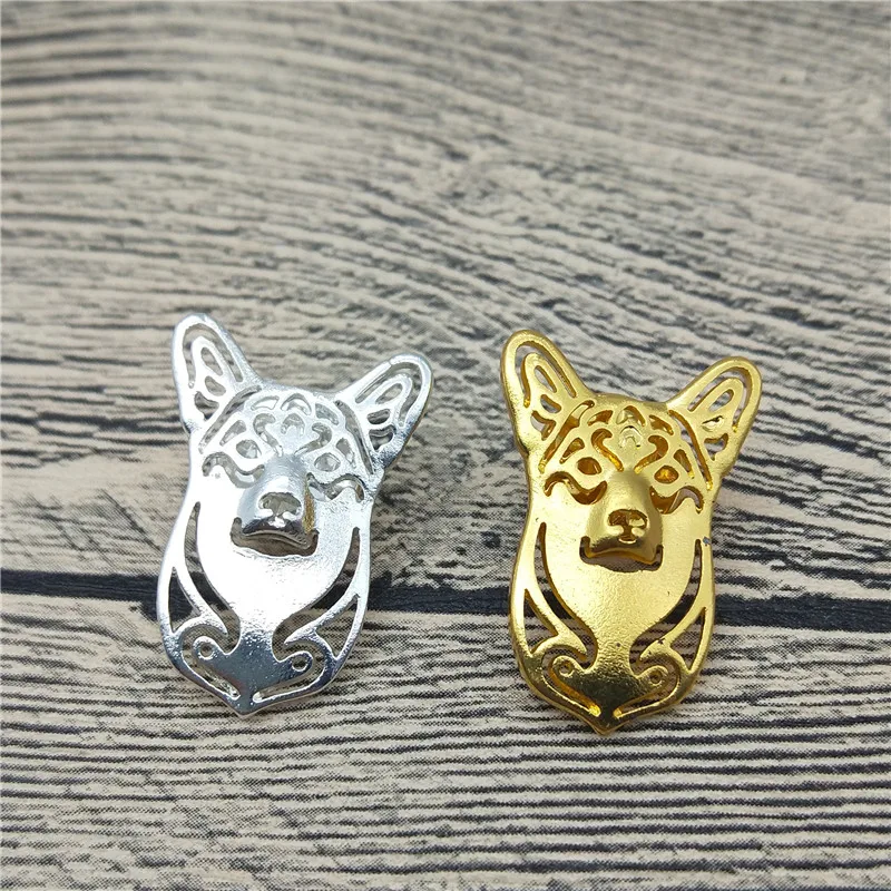 Новые броши и булавки Pembroke Welsh Corgi Модные металлические для костюмов мужские