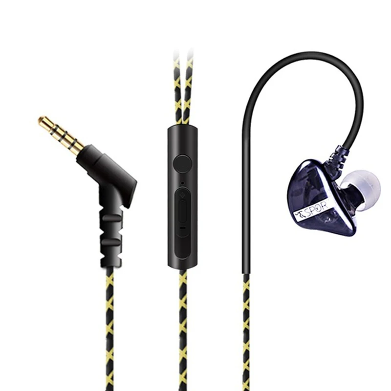 Проводные наушники 3 5 мм Hi-Fi с шумоподавлением поддержка звонков HD микрофоном