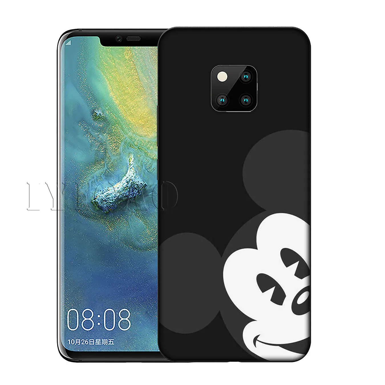 IYICAO Mickey Mouse Silicone Soft Case for Huawei Nova 3 3i 2i Mate 20 10 Pro Lite |