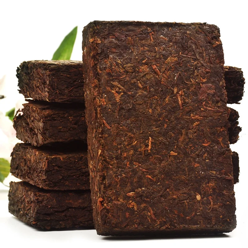 The real 1970 year More than 40 years old pu er tea health care Puer weight lose erh decompress puɾr brick Puerh the |