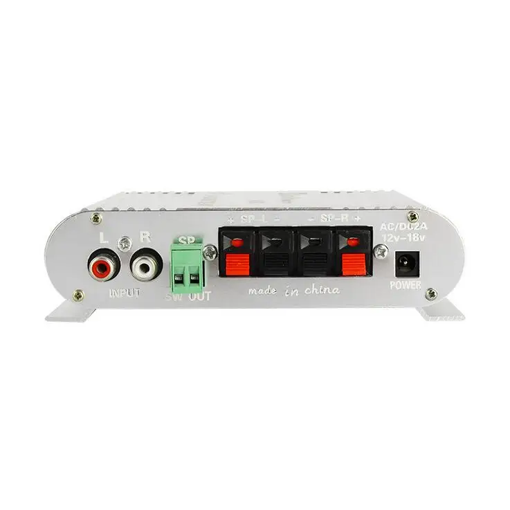 2 1 канальный HIFI аудио усилитель мощности 20 Вт * + 50 бас автомобильный домашний