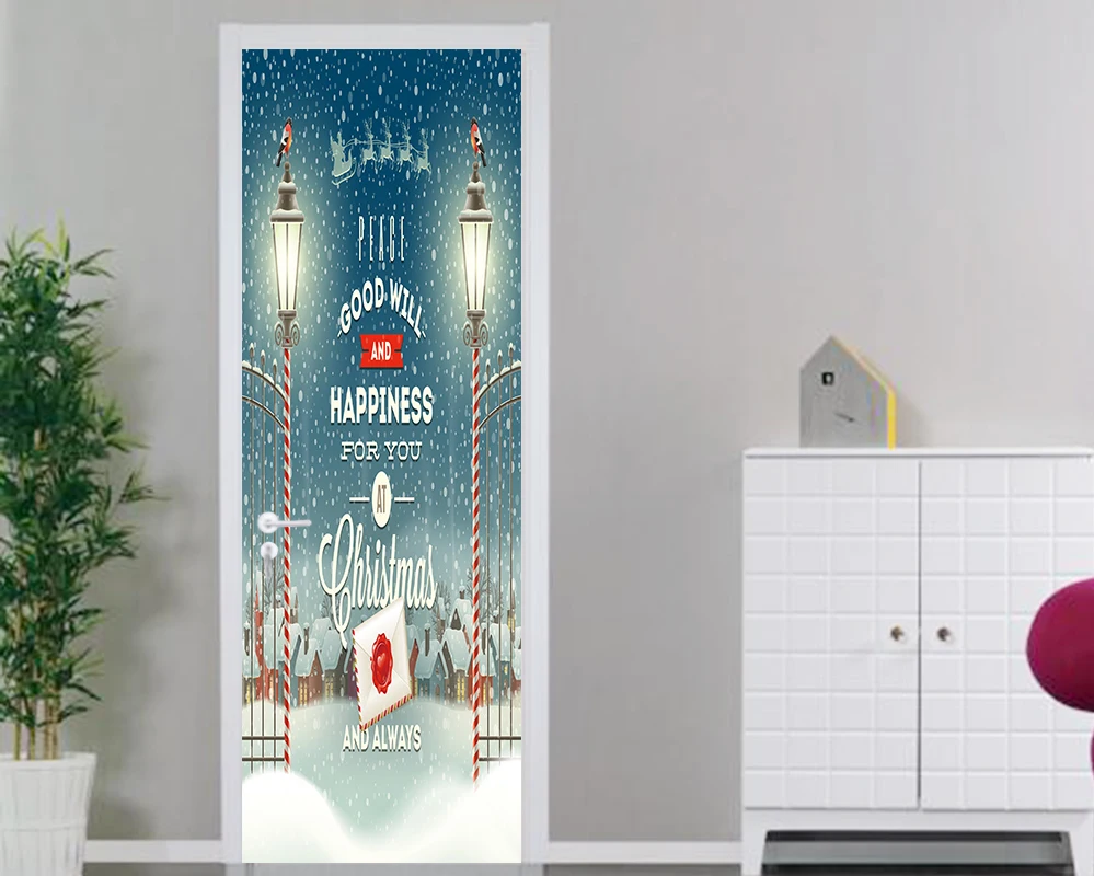 

Наклейка на дверь «сделай сам», 77*200 см