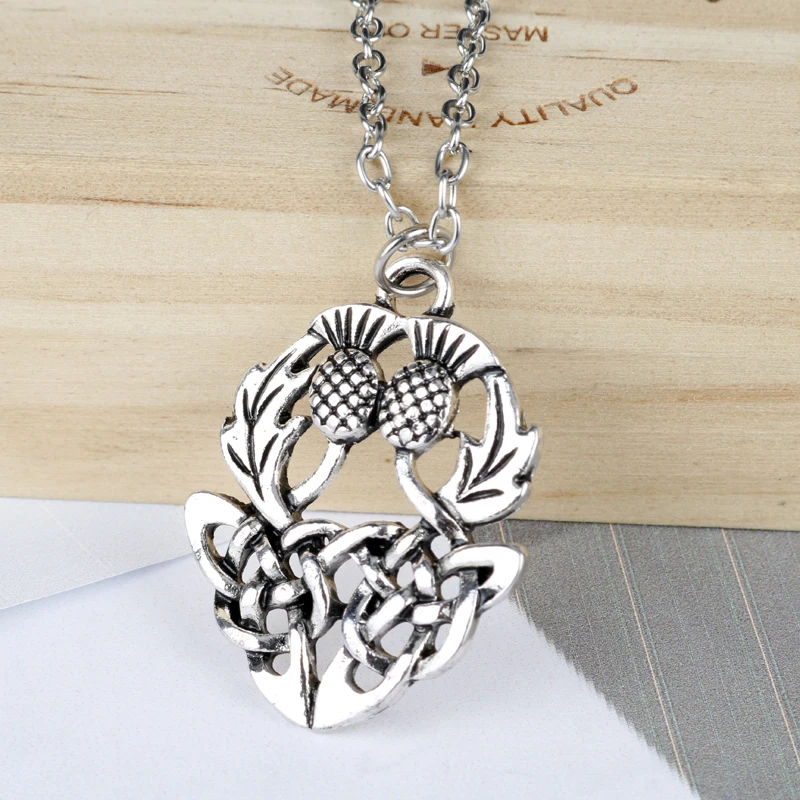 Celtics шотландский национальный символическое ожерелье с подвеской для женщин в